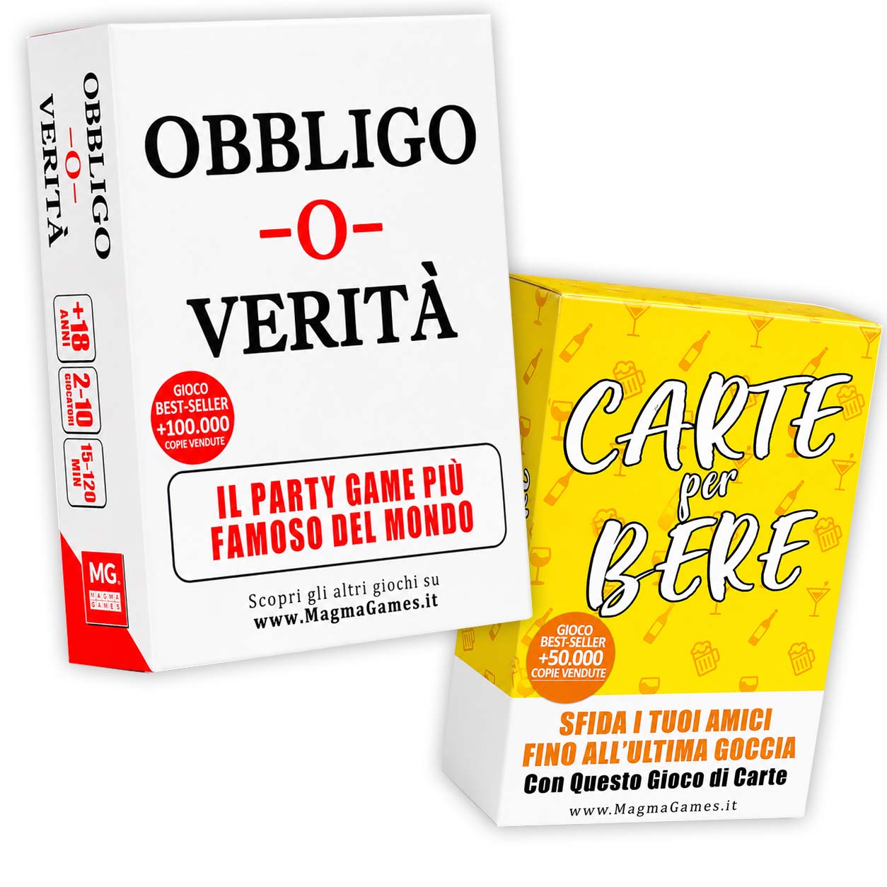 CARTE PER BERE + OBBLIGO O VERITÀ
