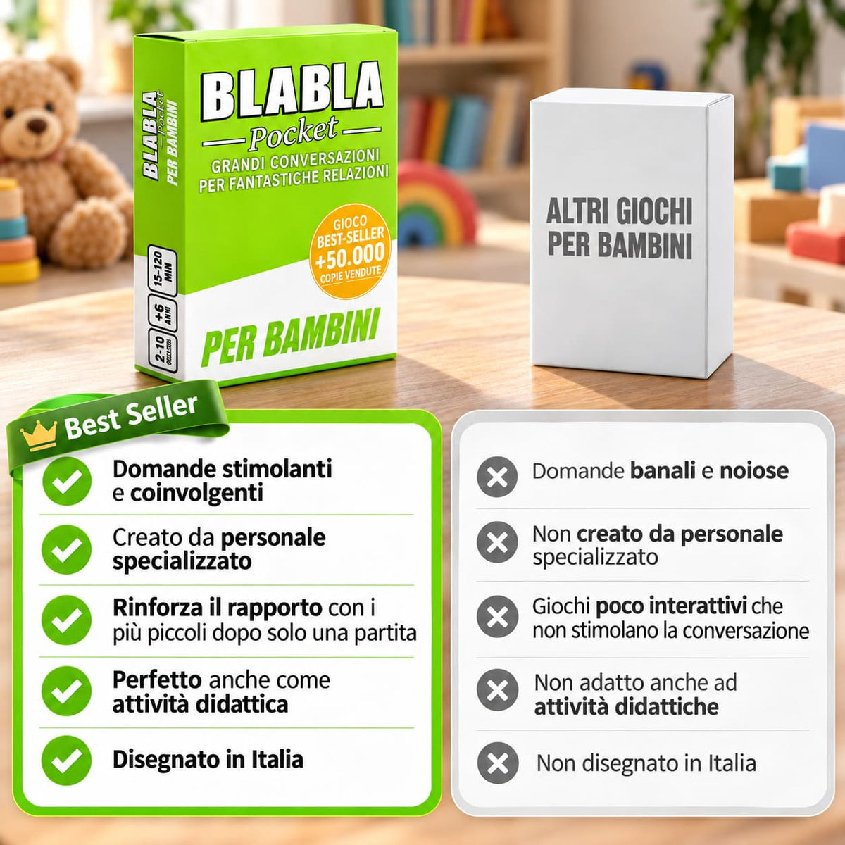 BLABLA Pocket | PER BAMBINI