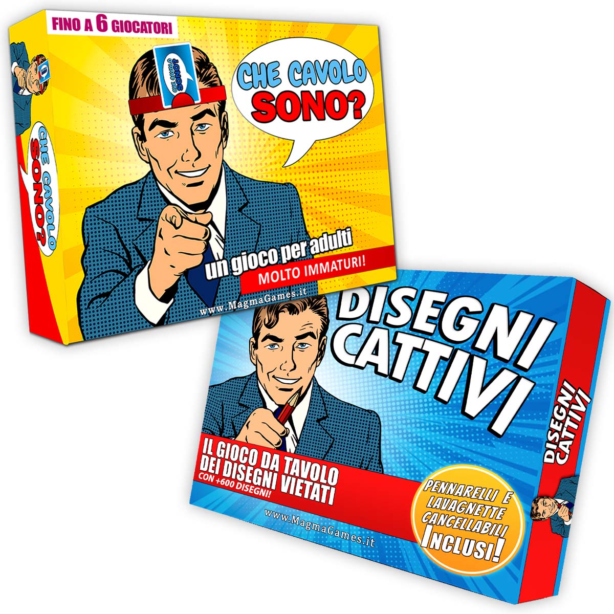 CHE CAVOLO SONO + DISEGNI CATTIVI