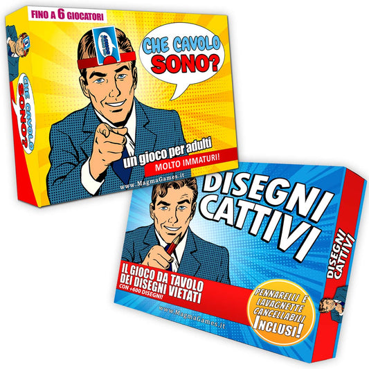 CHE CAVOLO SONO + DISEGNI CATTIVI