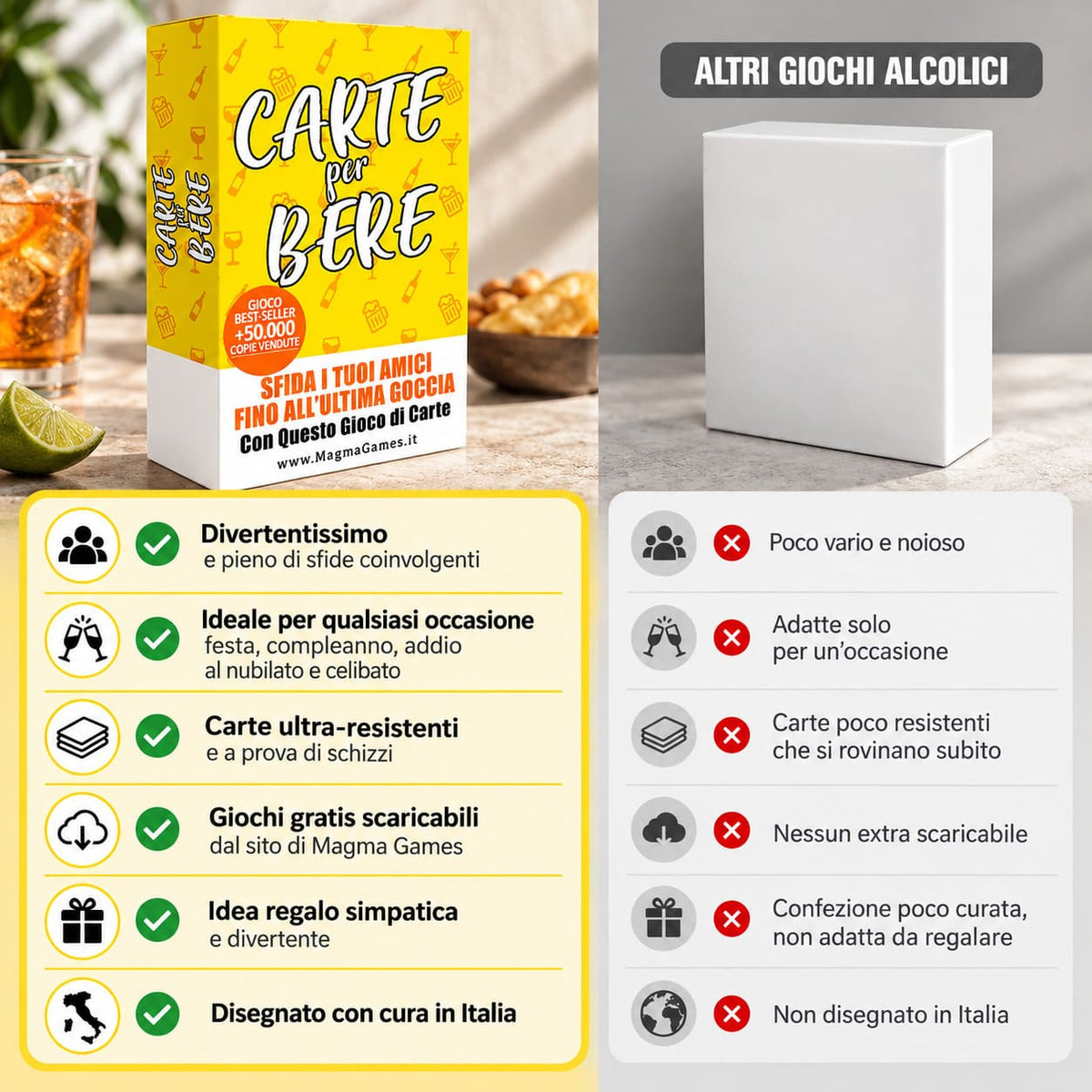 CARTE PER BERE
