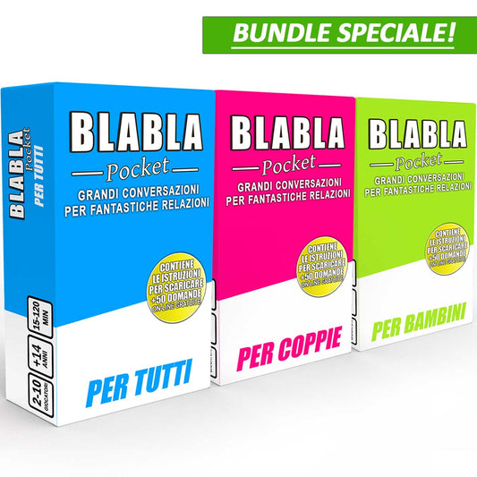 BLABLA Pocket - Collezione Completa